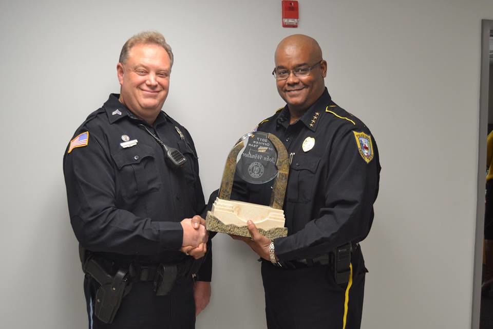 LPD K-9 officer Windsor selected officer of the year